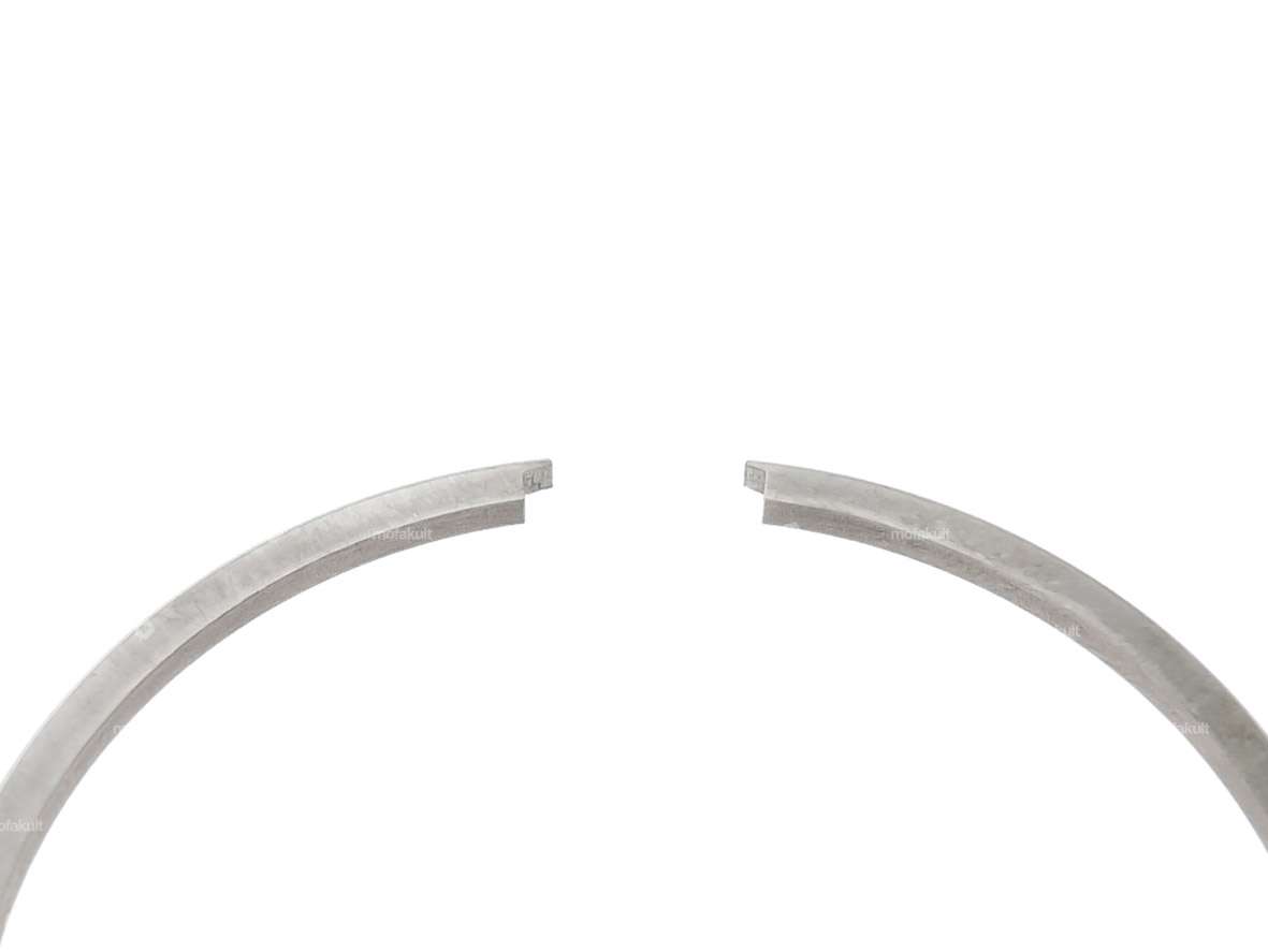 Segments de piston Athena 46 x 1.5 mm chromé dur | Piaggio Ciao, SI, Bravo, Boxer Carousel Image 2
