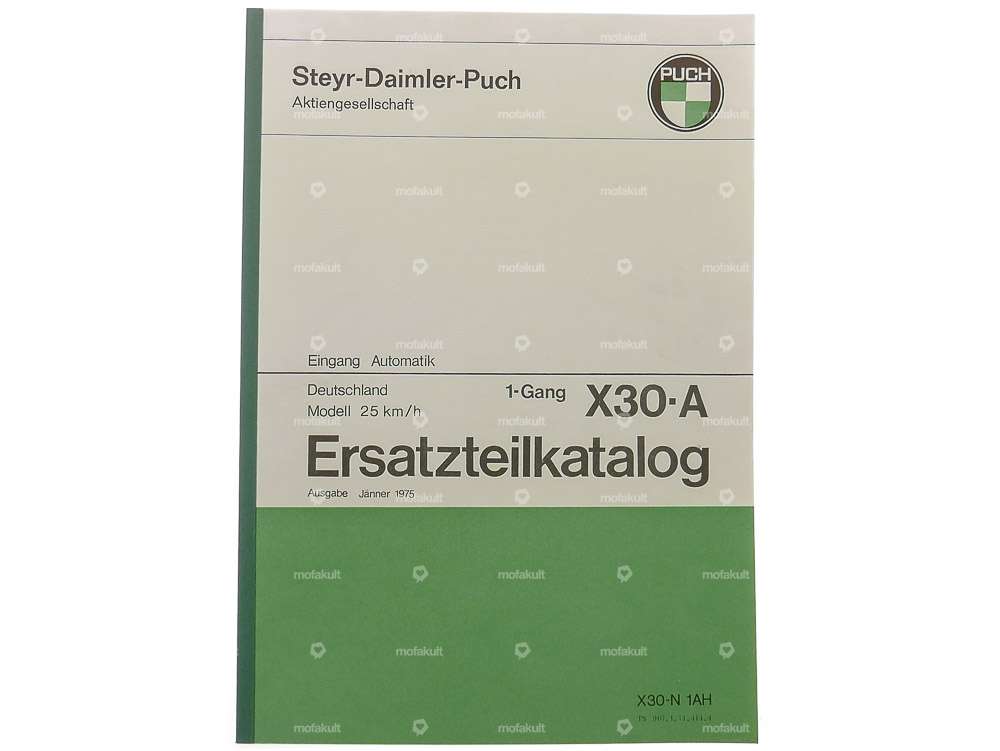 Ersatzteilkatalog | Puch X30-A (DE) Carousel Image 1