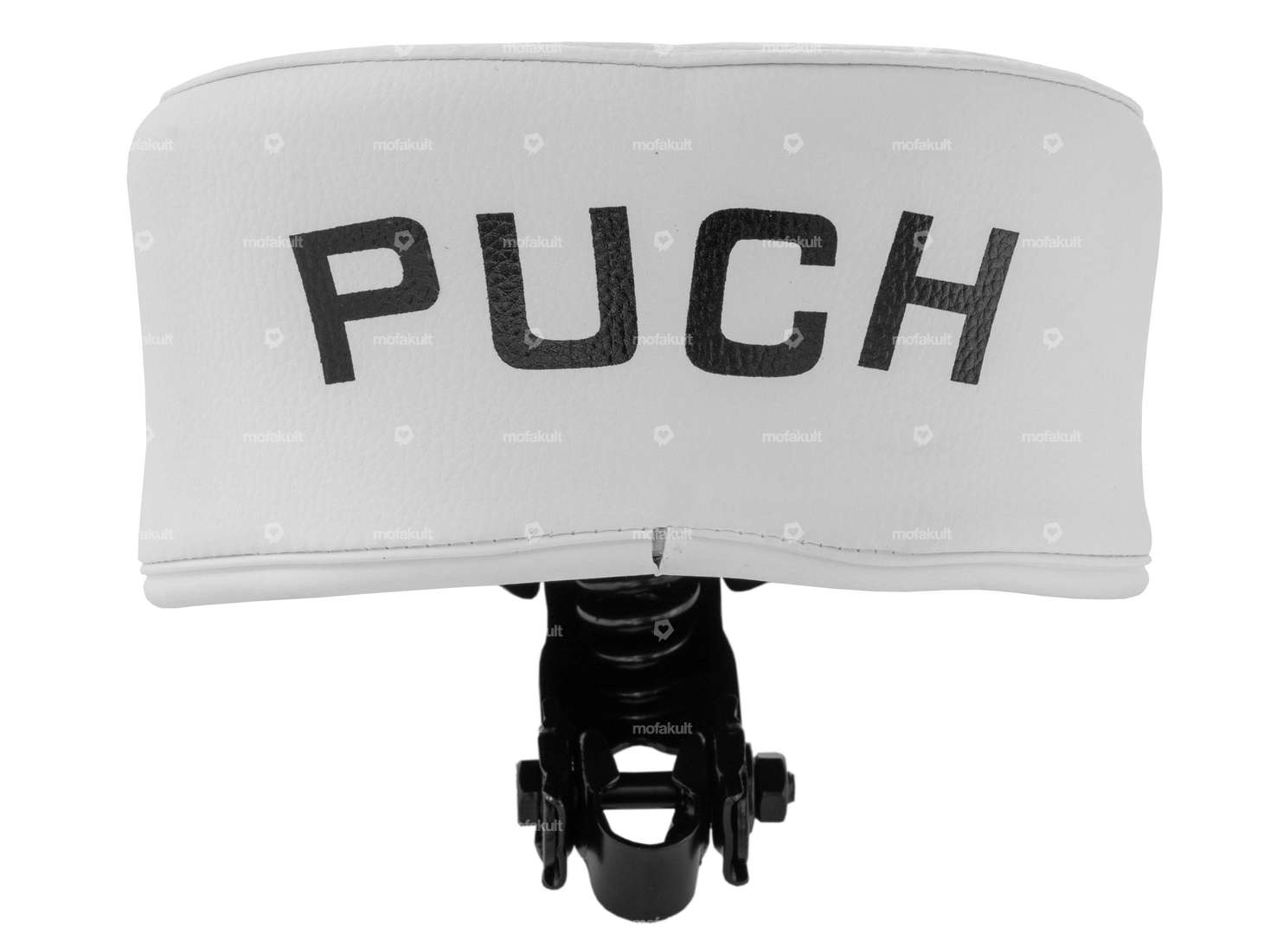 Selle "PUCH" inscription blanche Carousel Image 2