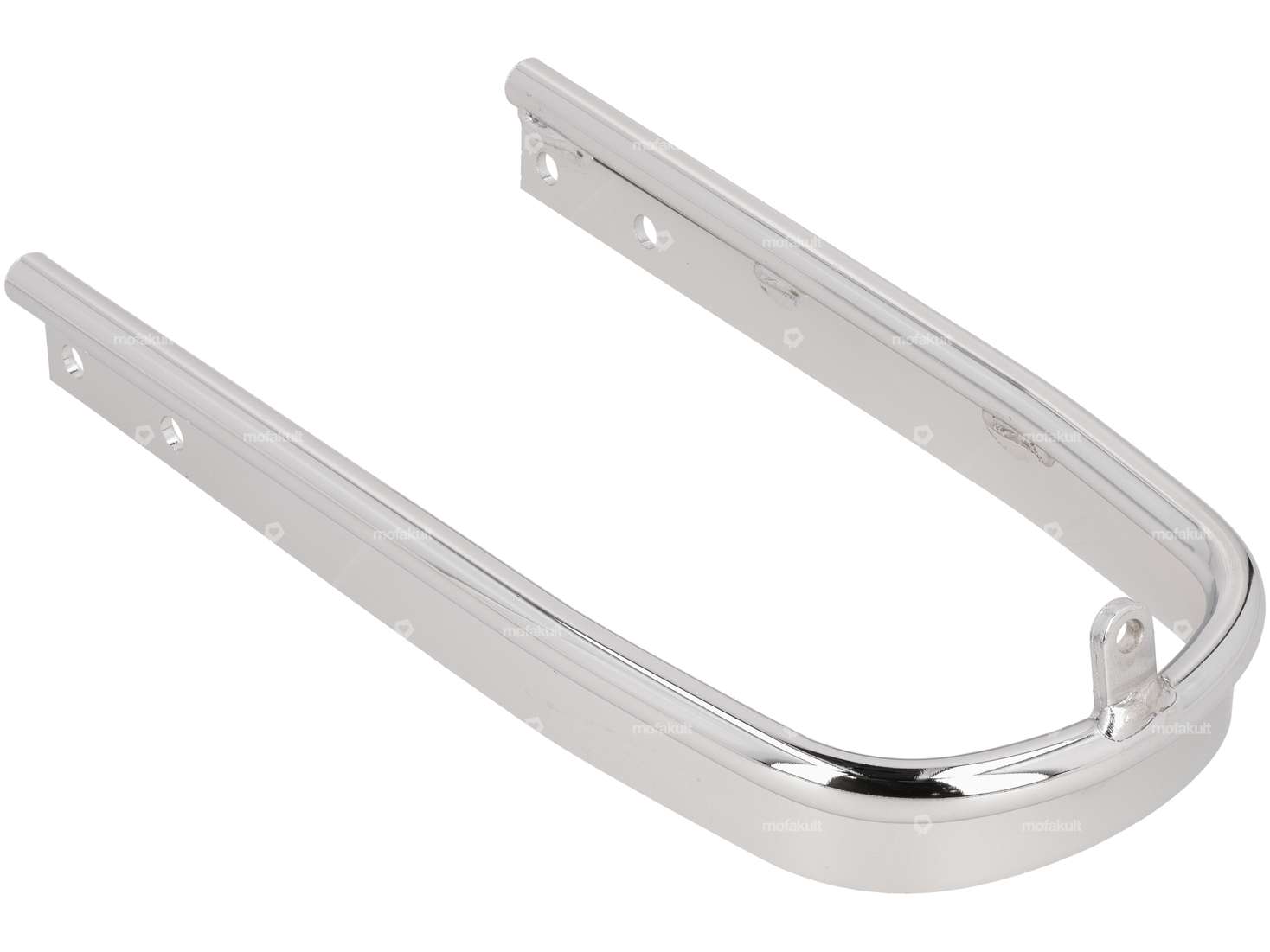 EBR Coude de renfort/de garde-boue pour fourche avant massif chrome Carousel Image 2