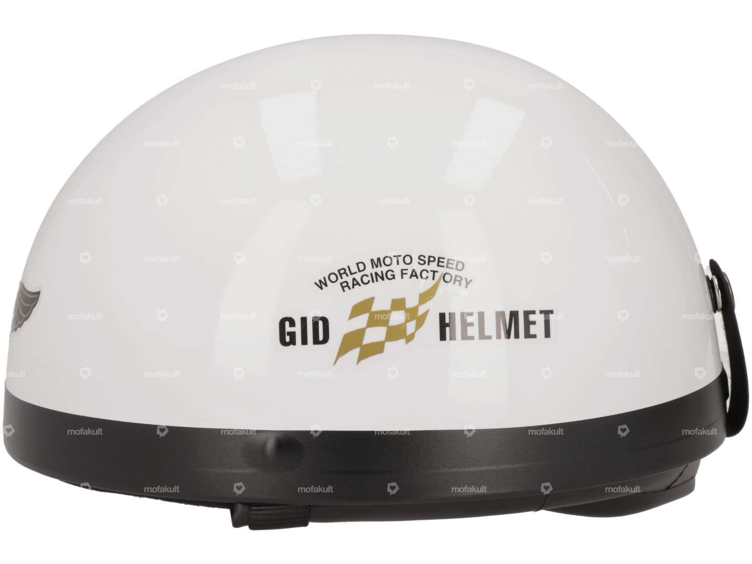 Pot helmet white Carousel Image 2