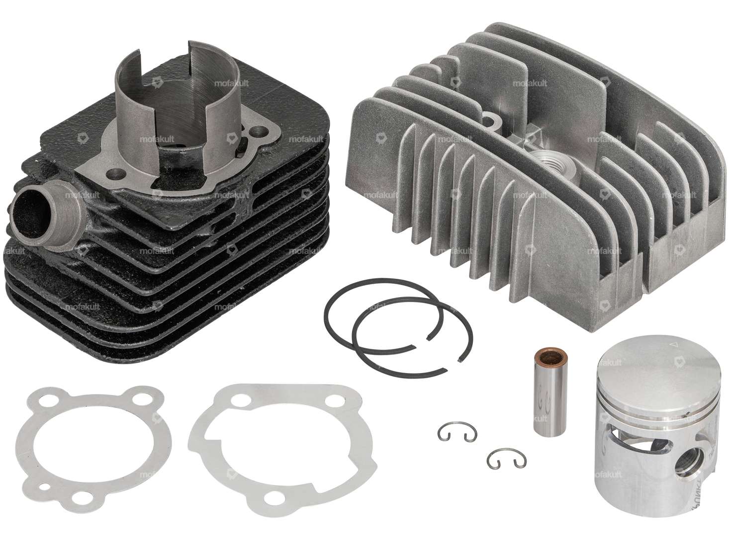 Polini Racing 43 mm Zylinderkit inkl. Kopf 12 mm KoBo | Piaggio SI, Bravo, Grillo Carousel Image 1