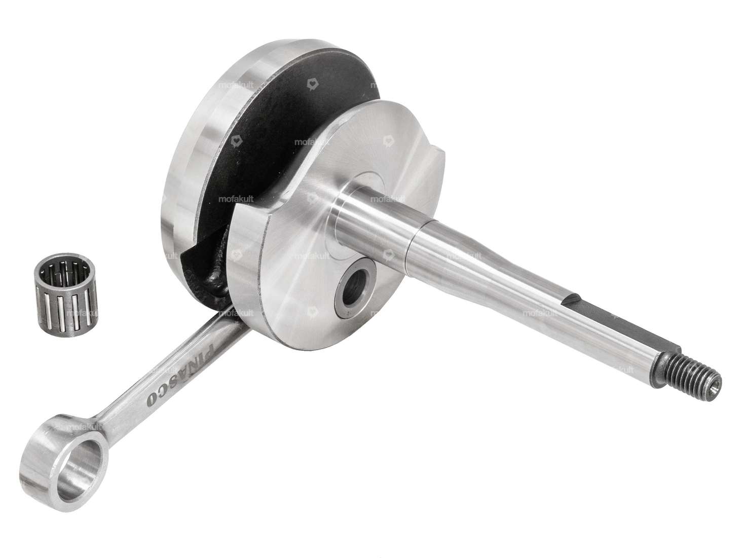 Pinasco vilebrequin "Racing" 12 mm KoBo | Piaggio Ciao, SI, Bravo, Boxer Carousel Image 1