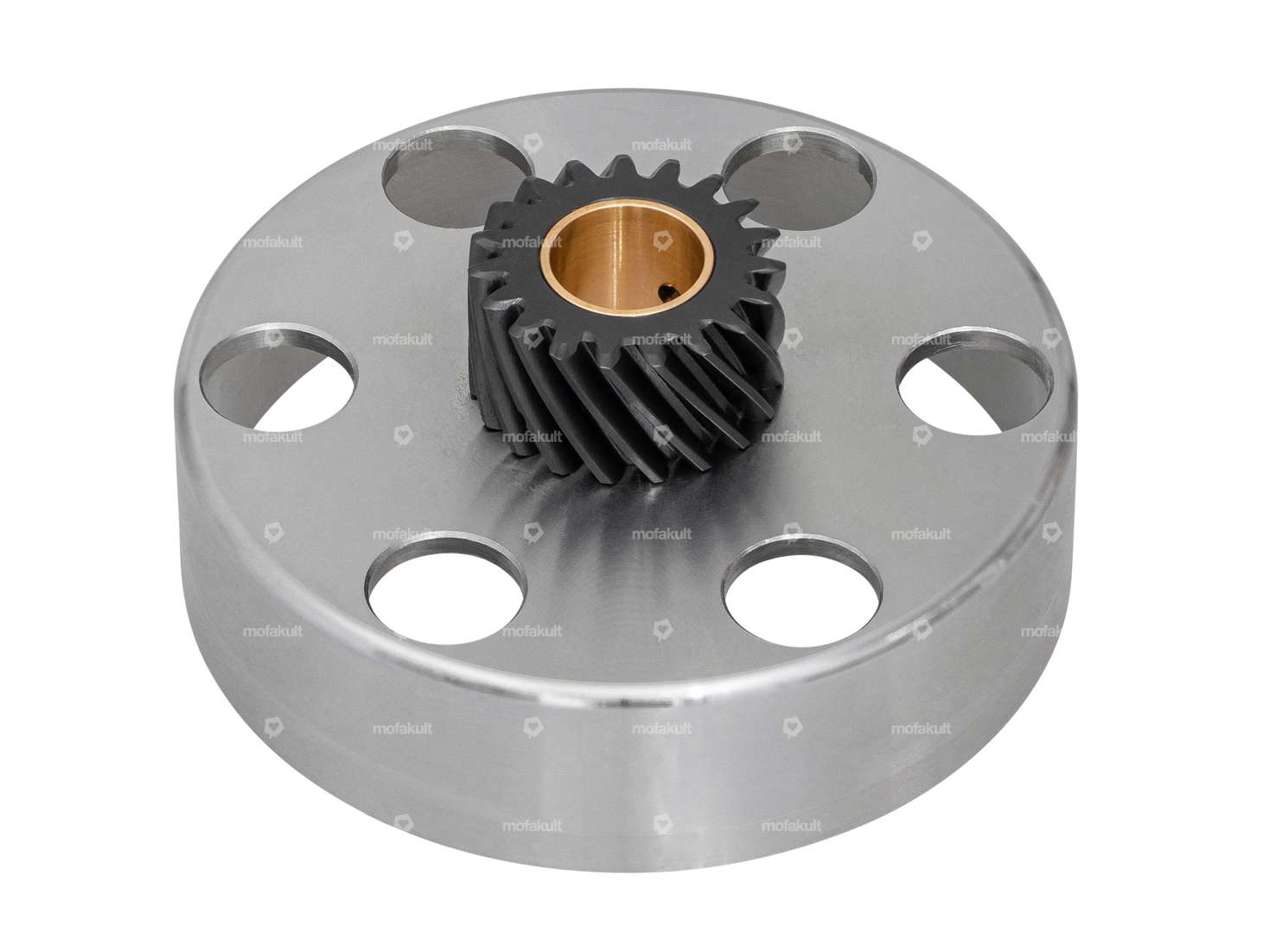 MBR Kupplungskorb Racing KTM SX50 19 Zähne schräg kurz | Puch E50 Carousel Image 1