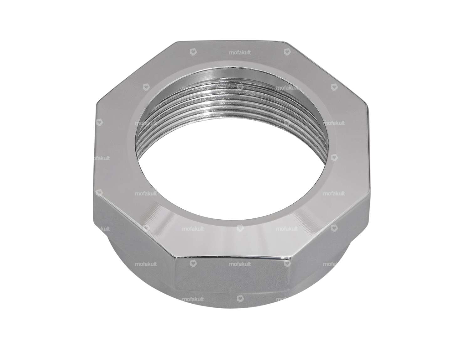 swiing® revival steerer tube nut 1" / 24G open stem chrome | Zündapp Belmondo Carousel Image 1