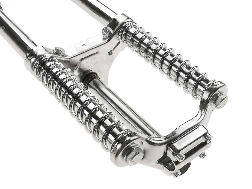 EBR fork reinforced (with tabs for disc brake) chrome | Piaggio Ciao Carousel Image 4