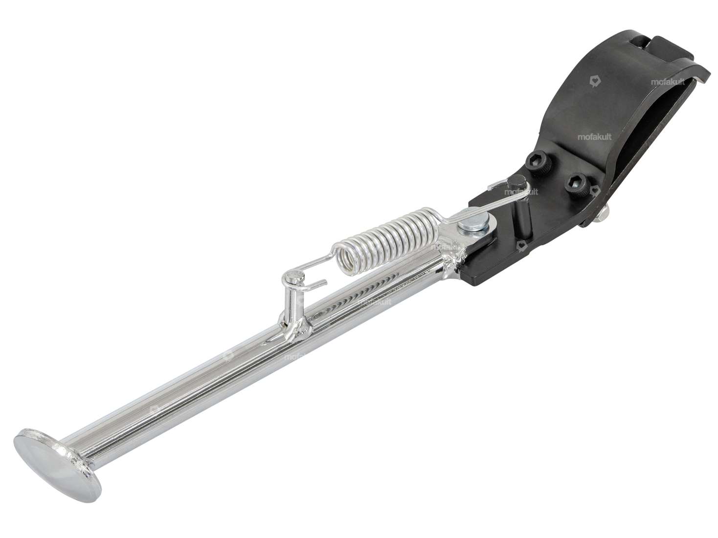 Béquille latérale chromée (massive) | Puch Maxi S,N, P1 / Supermaxi LG1, LG2 / X30 NS, NL, NG, N-2AH Carousel Image 1