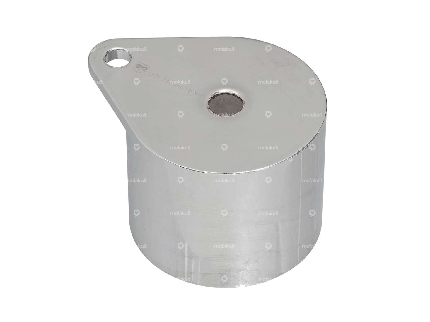 66HEROES speedometer bracket Ø 60 chrome Carousel Image 2