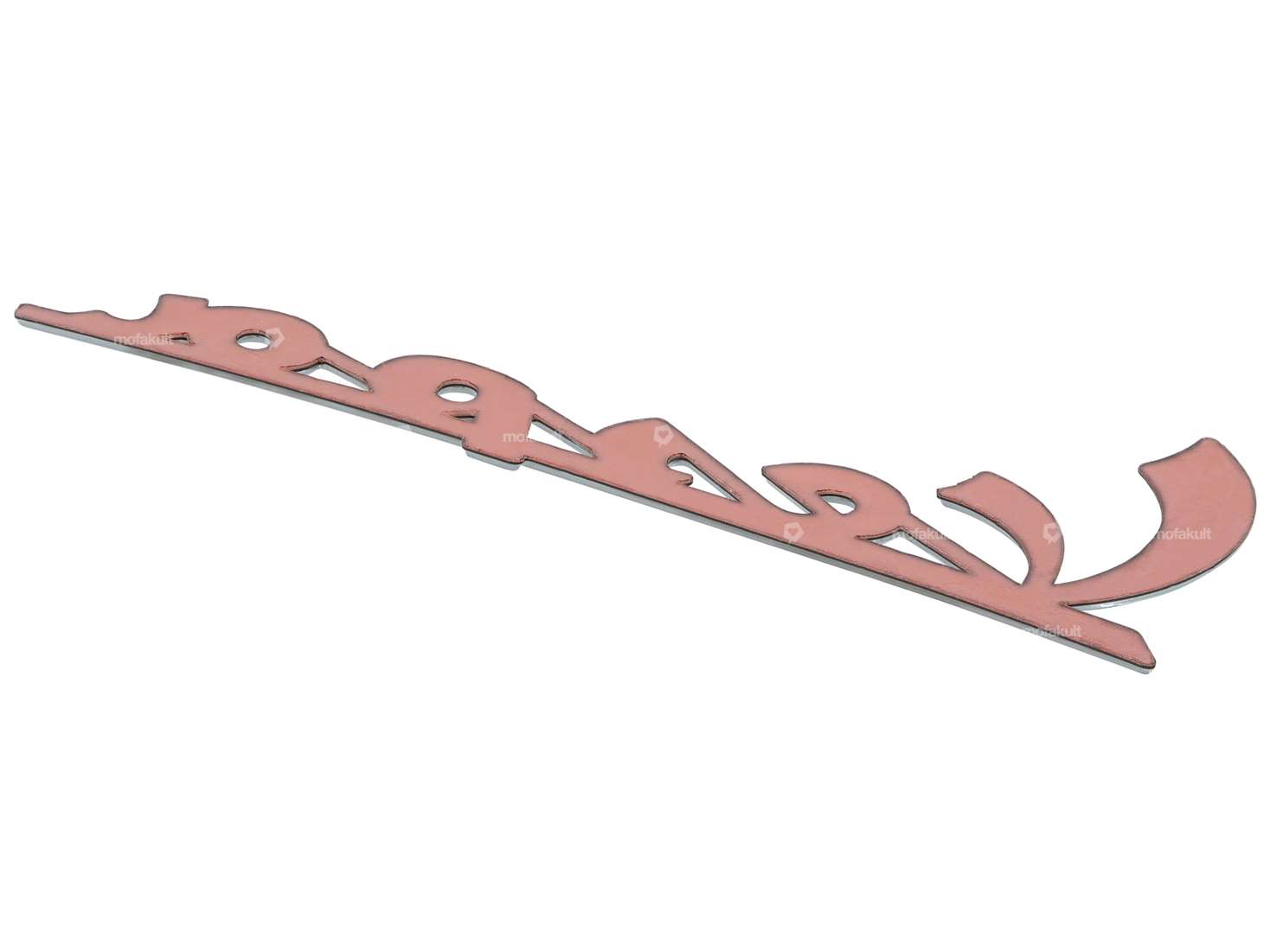 Emblème "Vespa" 150 x 50 mm Chrome Carousel Image 2