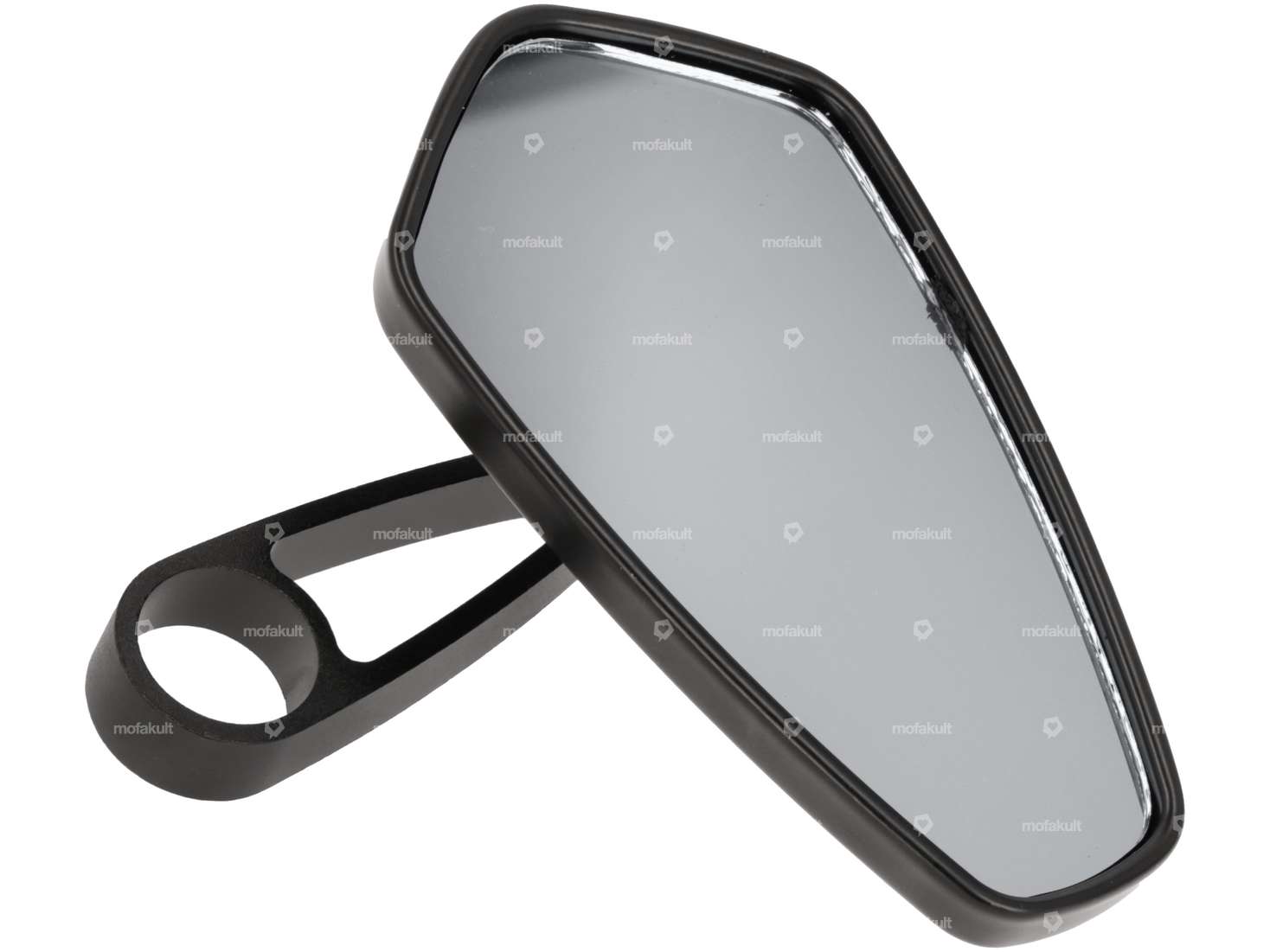 Mirror CNC "Diamant" plug-in version aluminum black Carousel Image 3