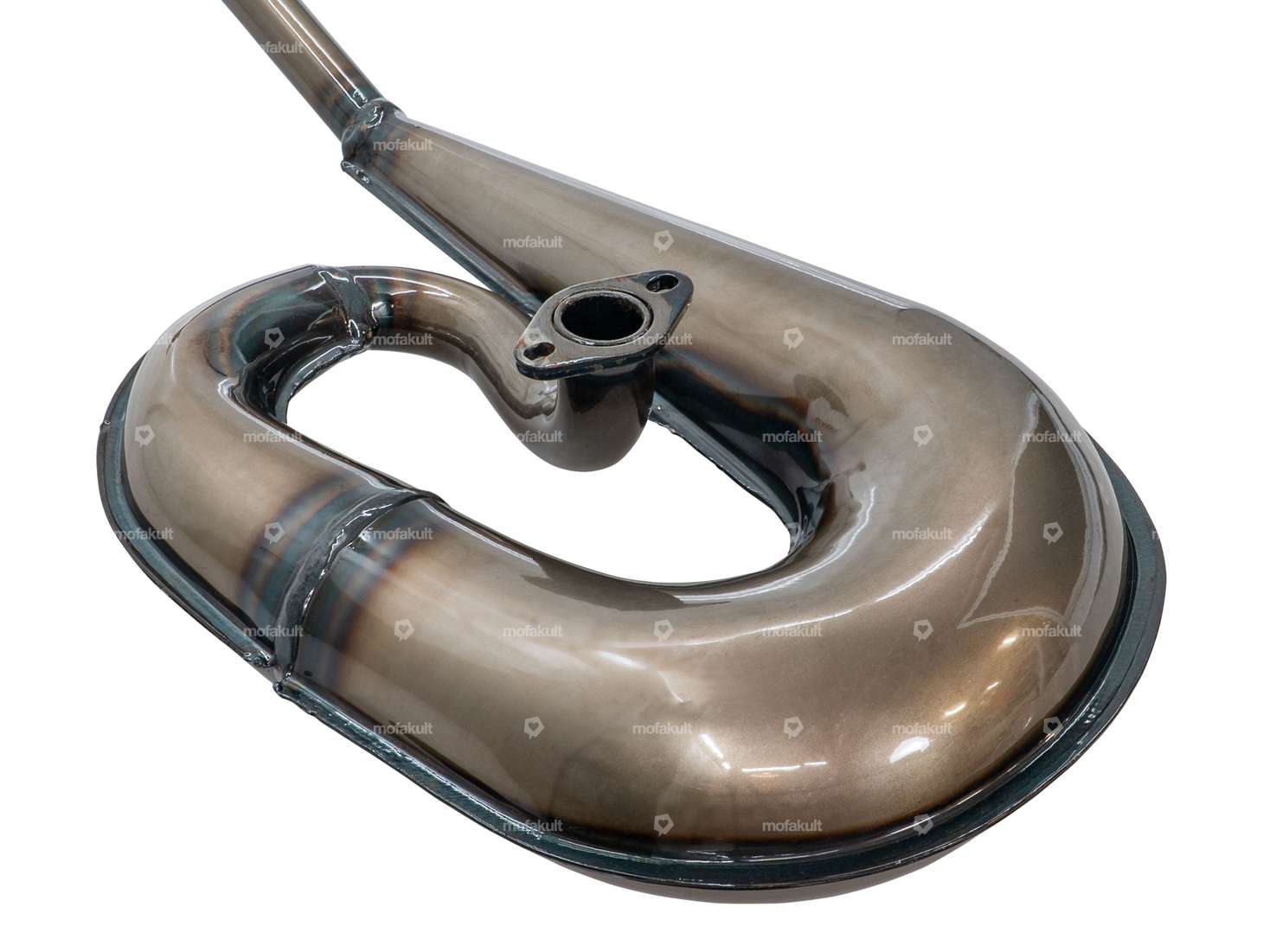 TECNO Circuit pot d'échappement nu | Puch Carousel Image 3