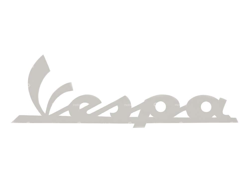 Autocollant Vespa blanc Carousel Image 1