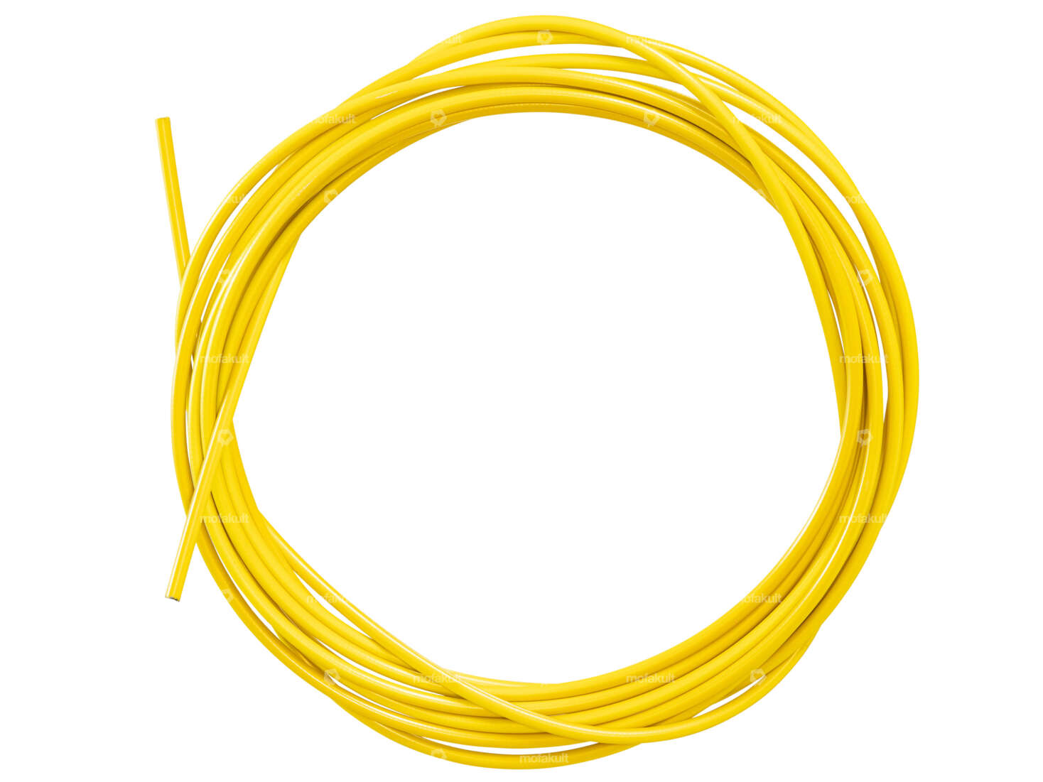 Gaine de câble Ø 5 mm or (rouleau de 6 mètres) graissée PTFE Carousel Image 1