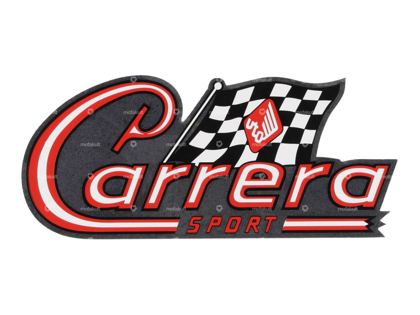 Autocollant "Carrera" 110 x 46 mm | Alpa Cross 2000 Carousel Image 1