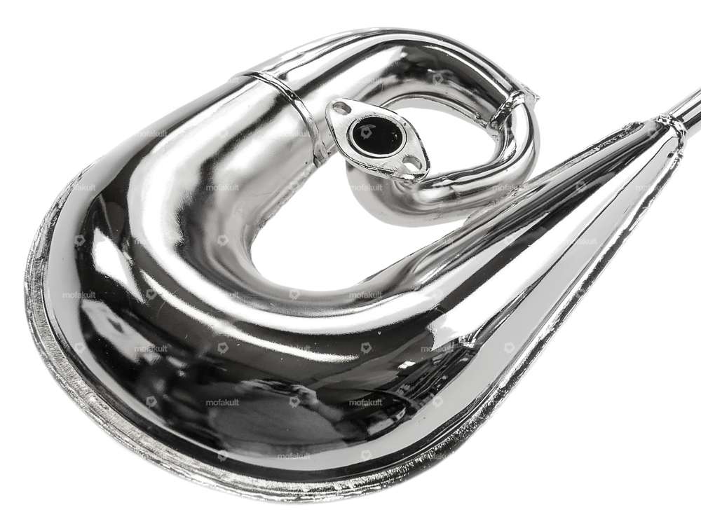 TECNO Circuit Échappement Chrome | Puch Carousel Image 4