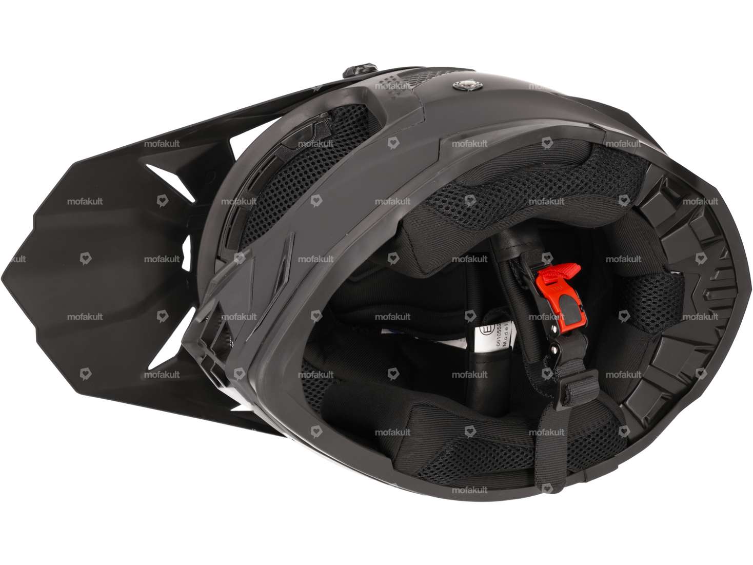 Casque de cross IXS noir mat (XL) Carousel Image 4