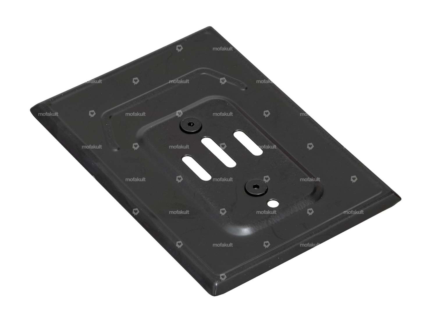 GPO Nummernschildhalter Inox schwarz (CH-Version) Carousel Image 2