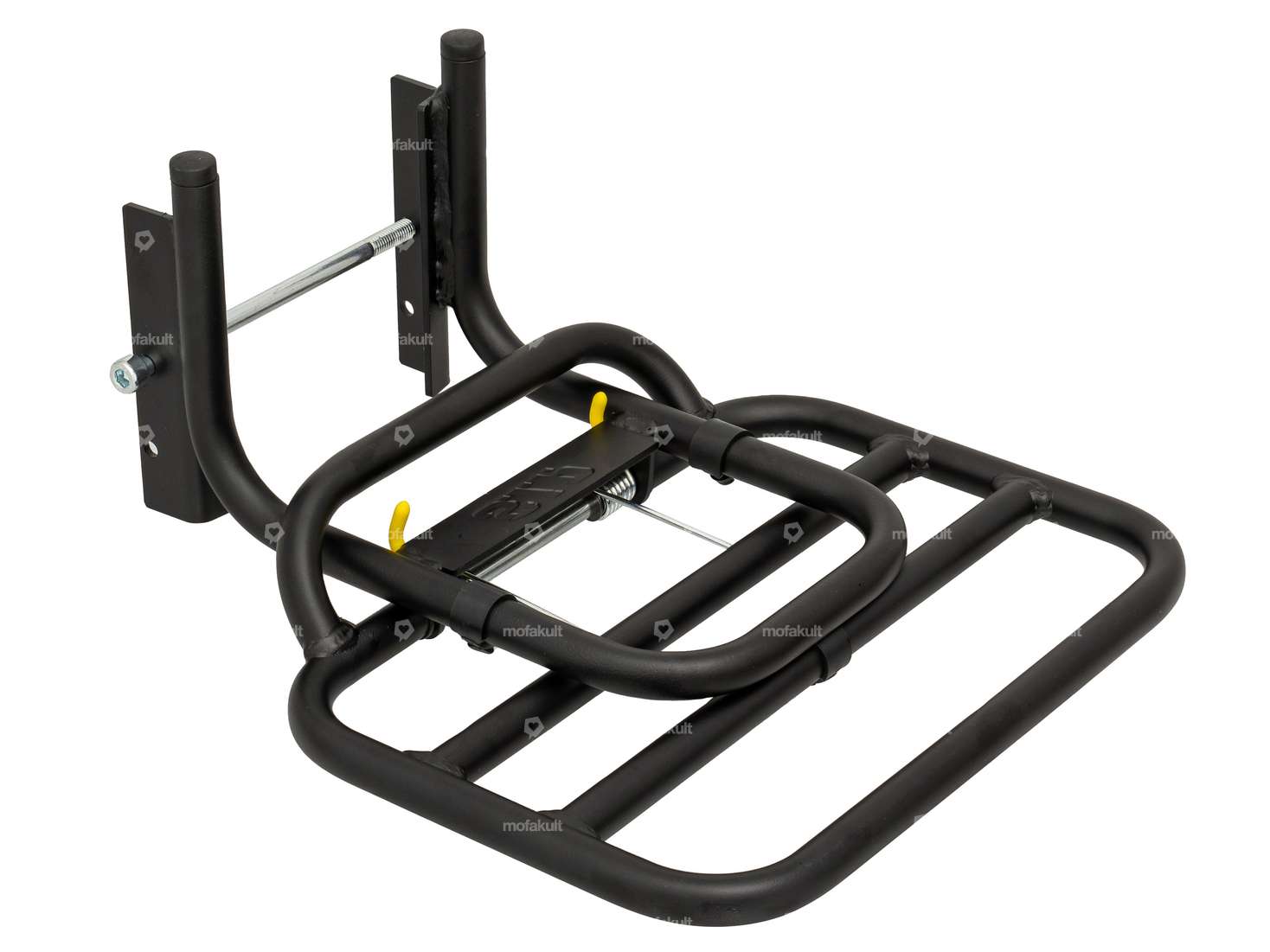 Porte-bagages supplémentaire massif noir | Piaggio Ciao Carousel Image 2