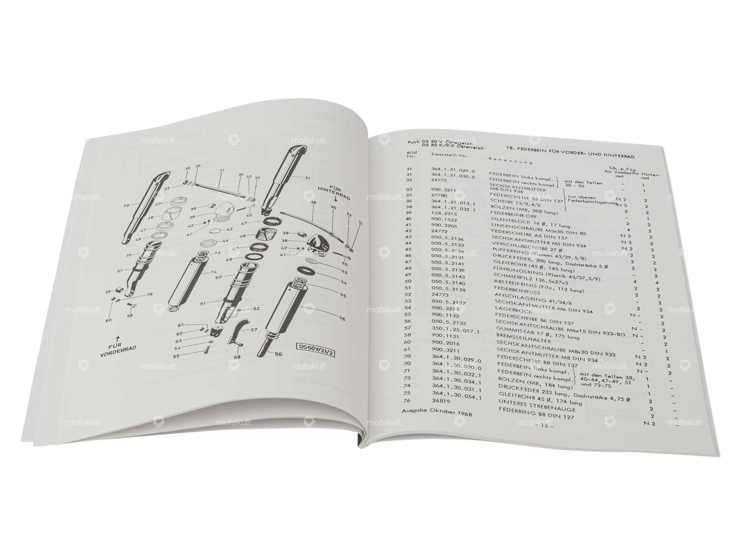 Spare parts catalog | Puch DS50 (AT) Carousel Image 3