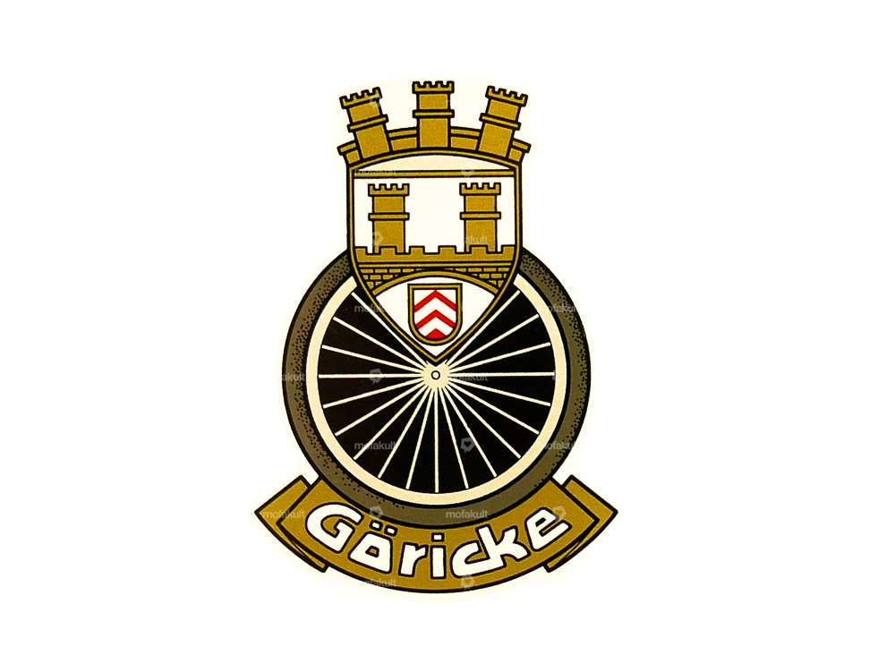 Décalcomanie à l'eau Göricke noire Carousel Image 1