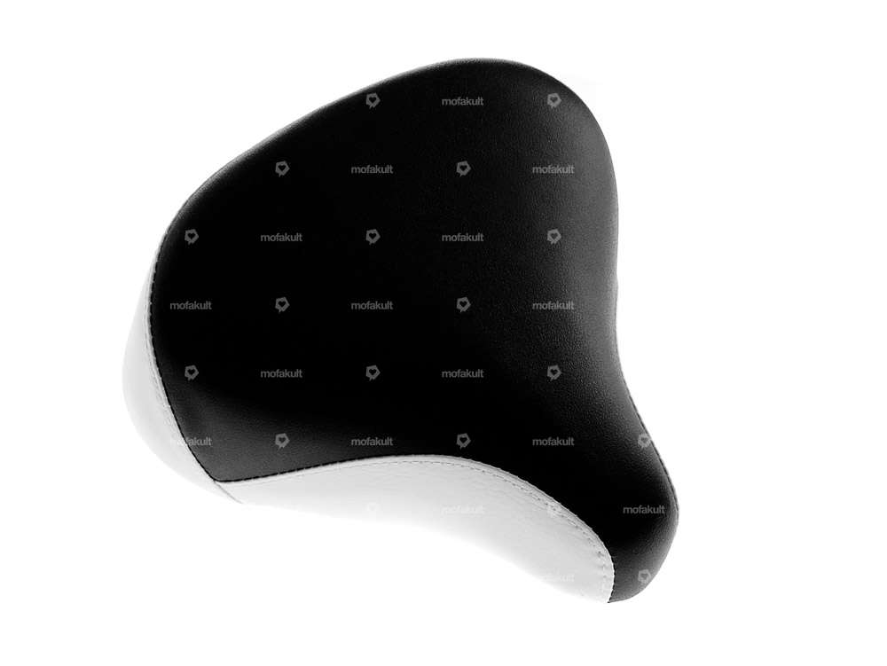 Sattel schwarz / weiss | MCB / Monark / Crescent Carousel Image 2