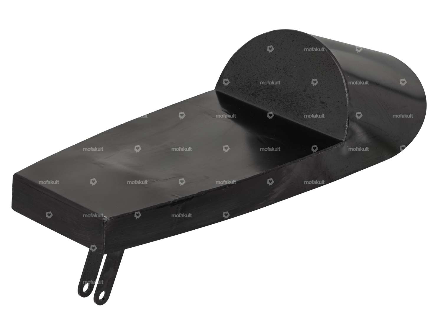 MLM coque de selle Cafe Racer rond noir | Puch Maxi Carousel Image 1