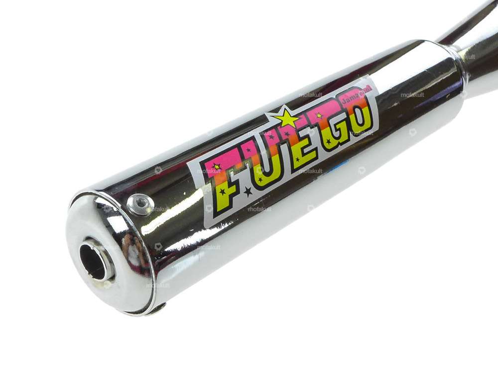 Jamarcol Fuego Auspuff 28 mm Chrom | Tomos Carousel Image 2