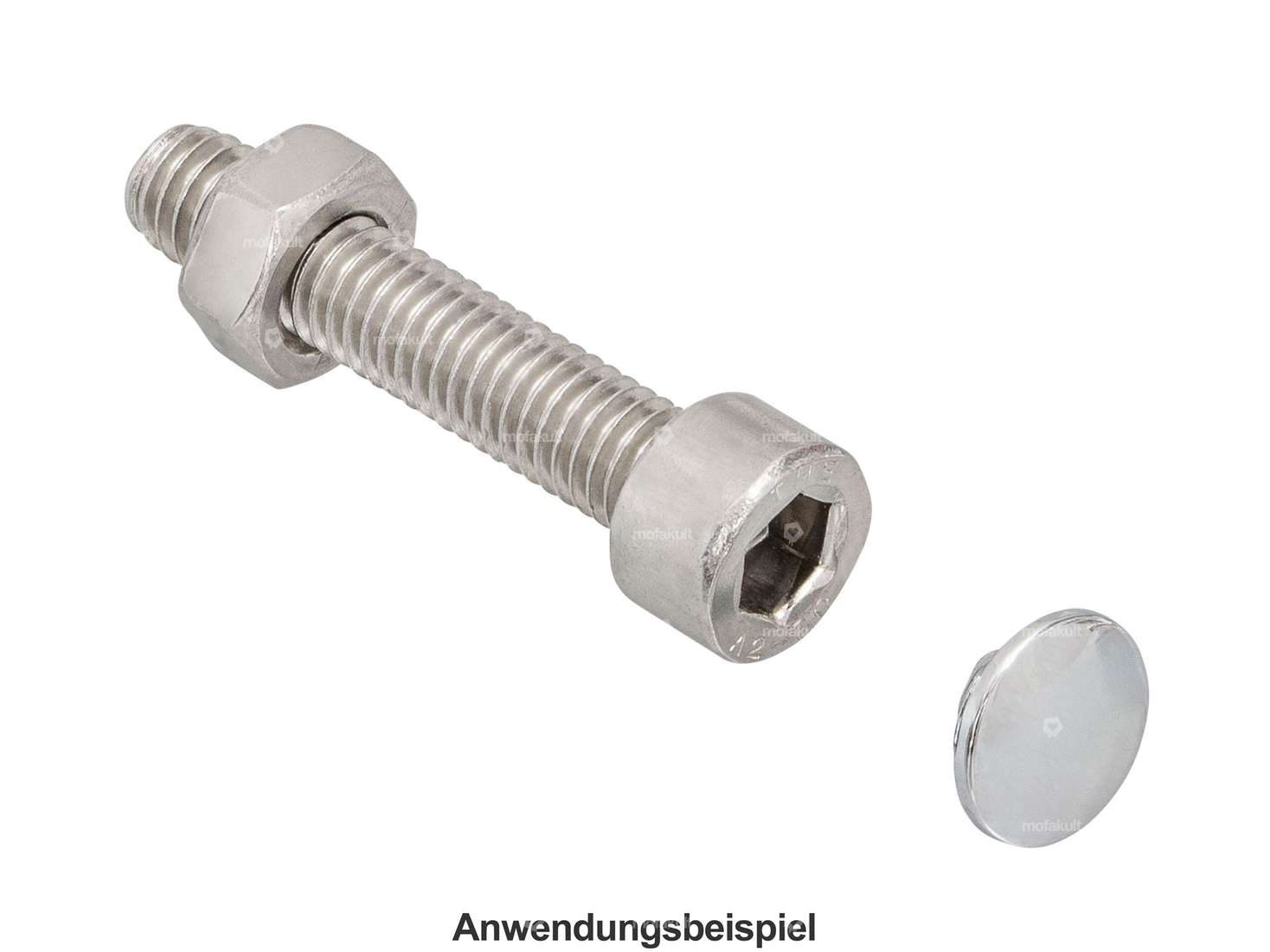 Abdeckung Innensechskant M10 Chrom Carousel Image 3