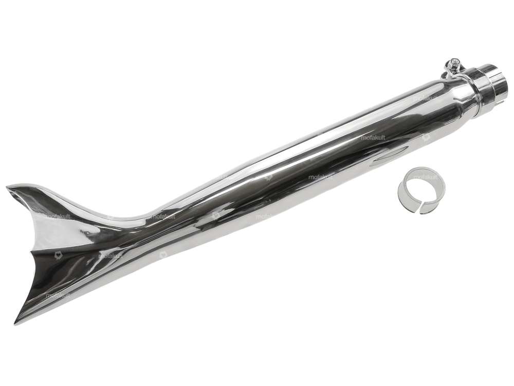 Pot d'échappement (38/65mm) Custom Fishtail Carousel Image 1