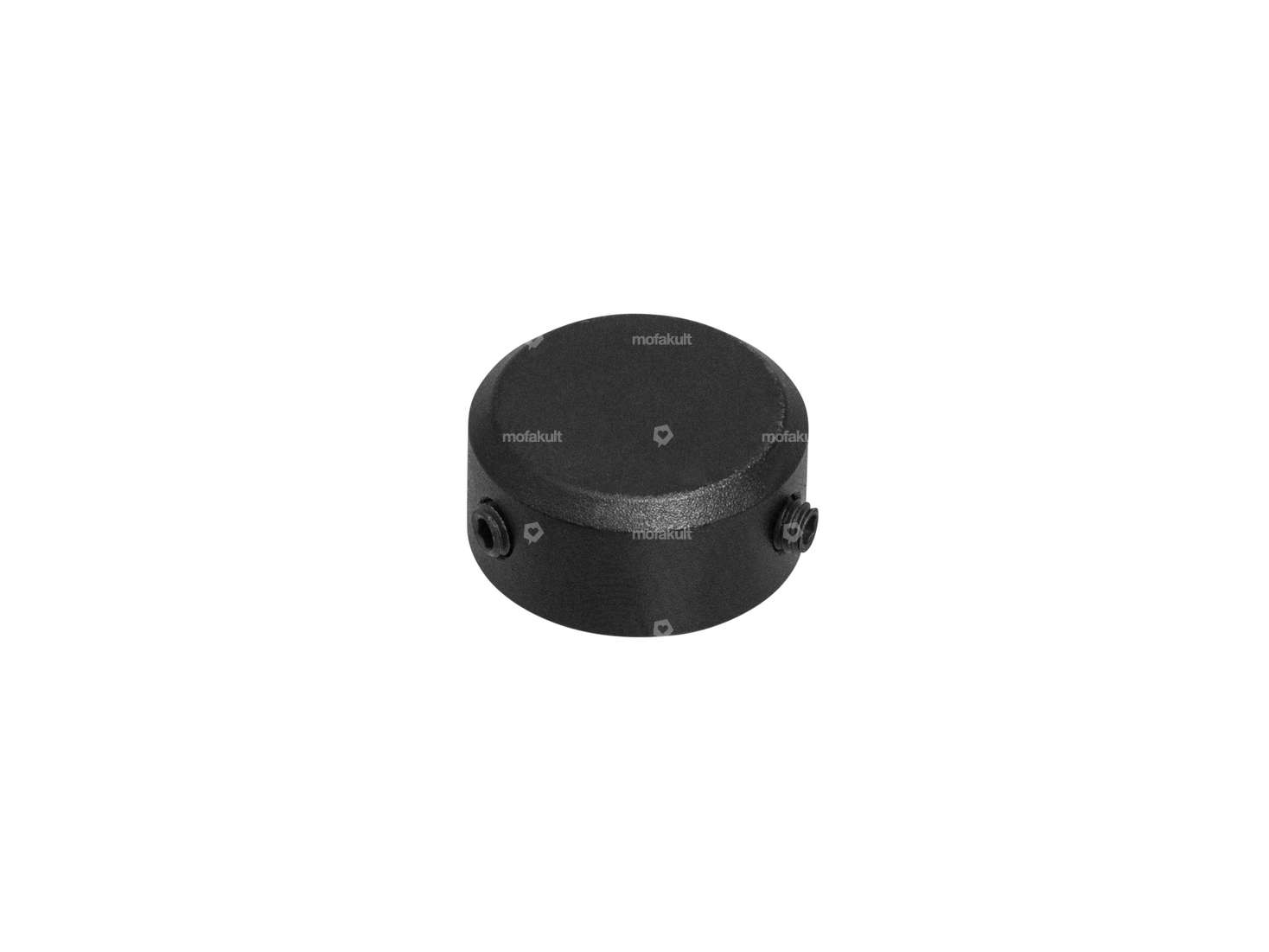 66HEROES Cache hexagonal M6 Alu noir anodisé Carousel Image 1