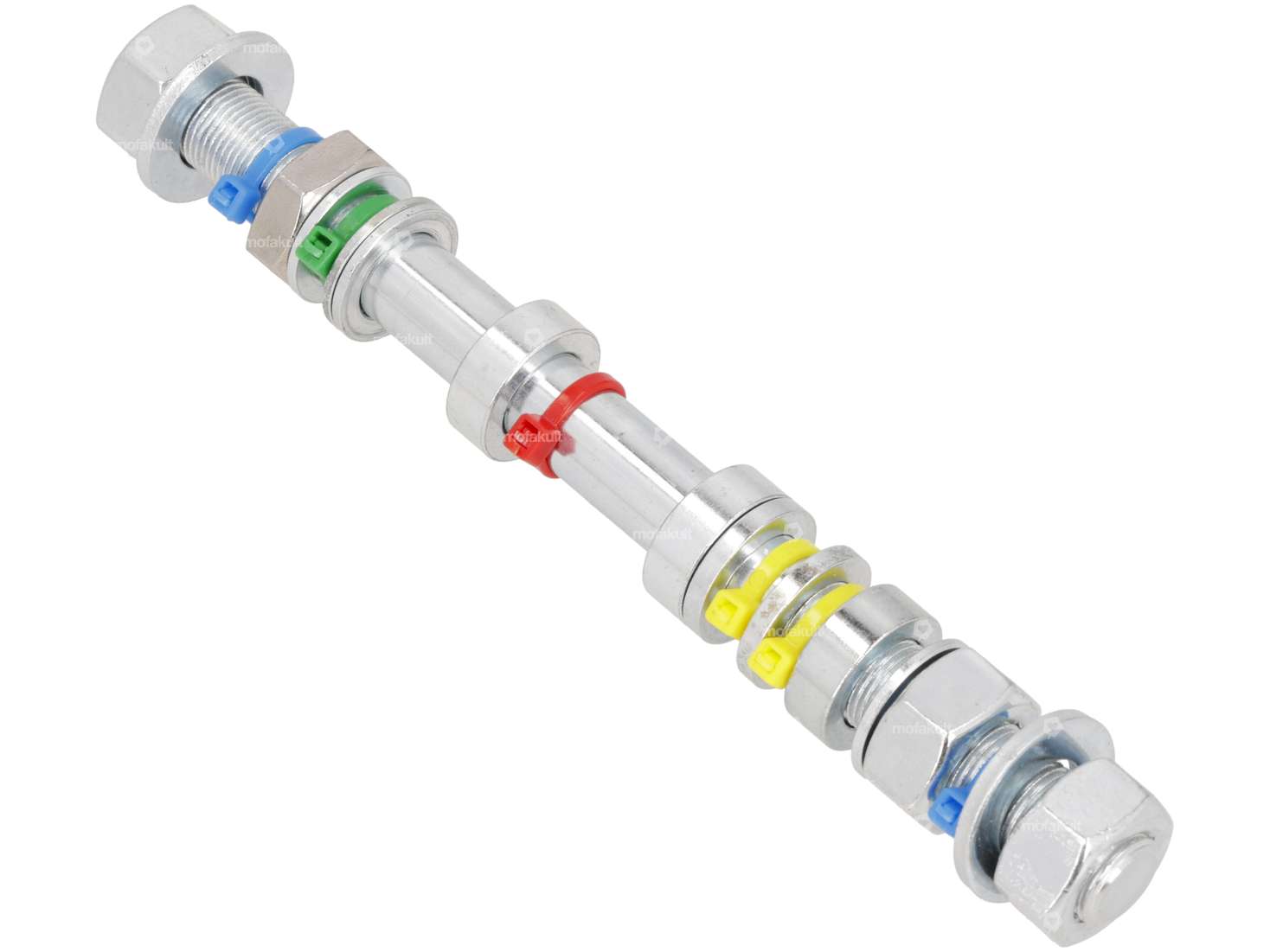 swiing® revival Kit axe de roue M12x1 x 165 mm Fonte & Moyeu à rayons | Puch Carousel Image 2