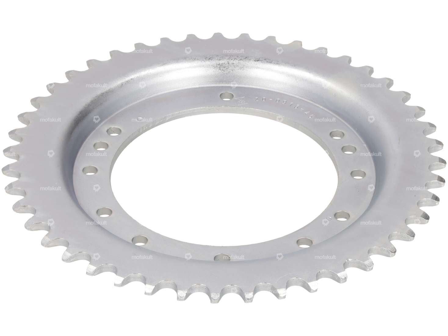 ESJOT Couronne dentée 45 dents (4/5/6 trous) Ø 98 mm coudée galvanisée Carousel Image 2