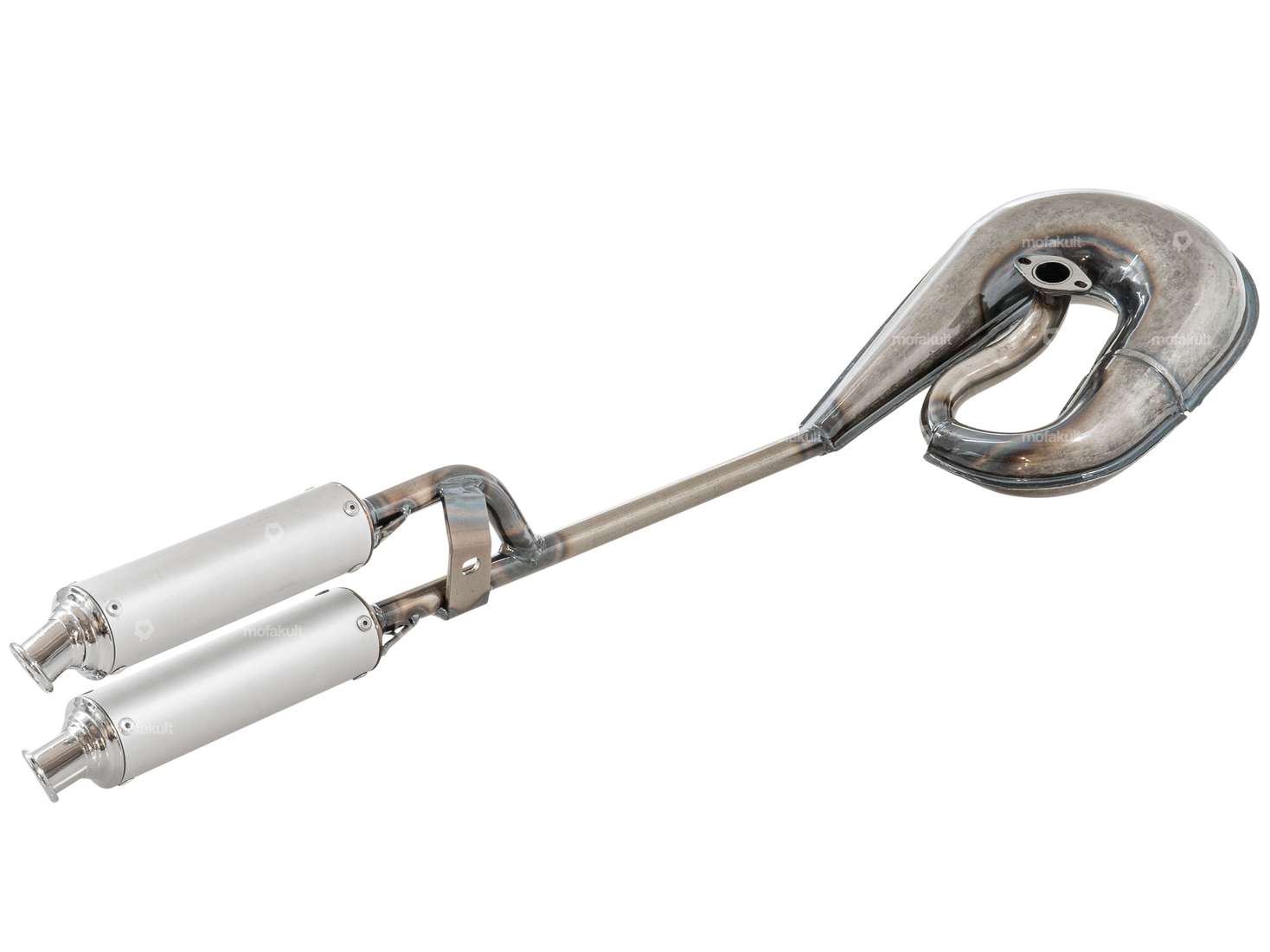 TECNO Circuit double silencer exhaust | Puch Carousel Image 2