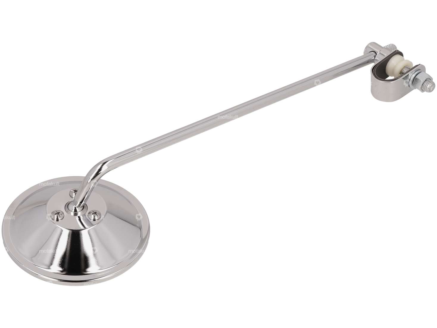 GPO Miroir rond (version longue) Chrome Carousel Image 2