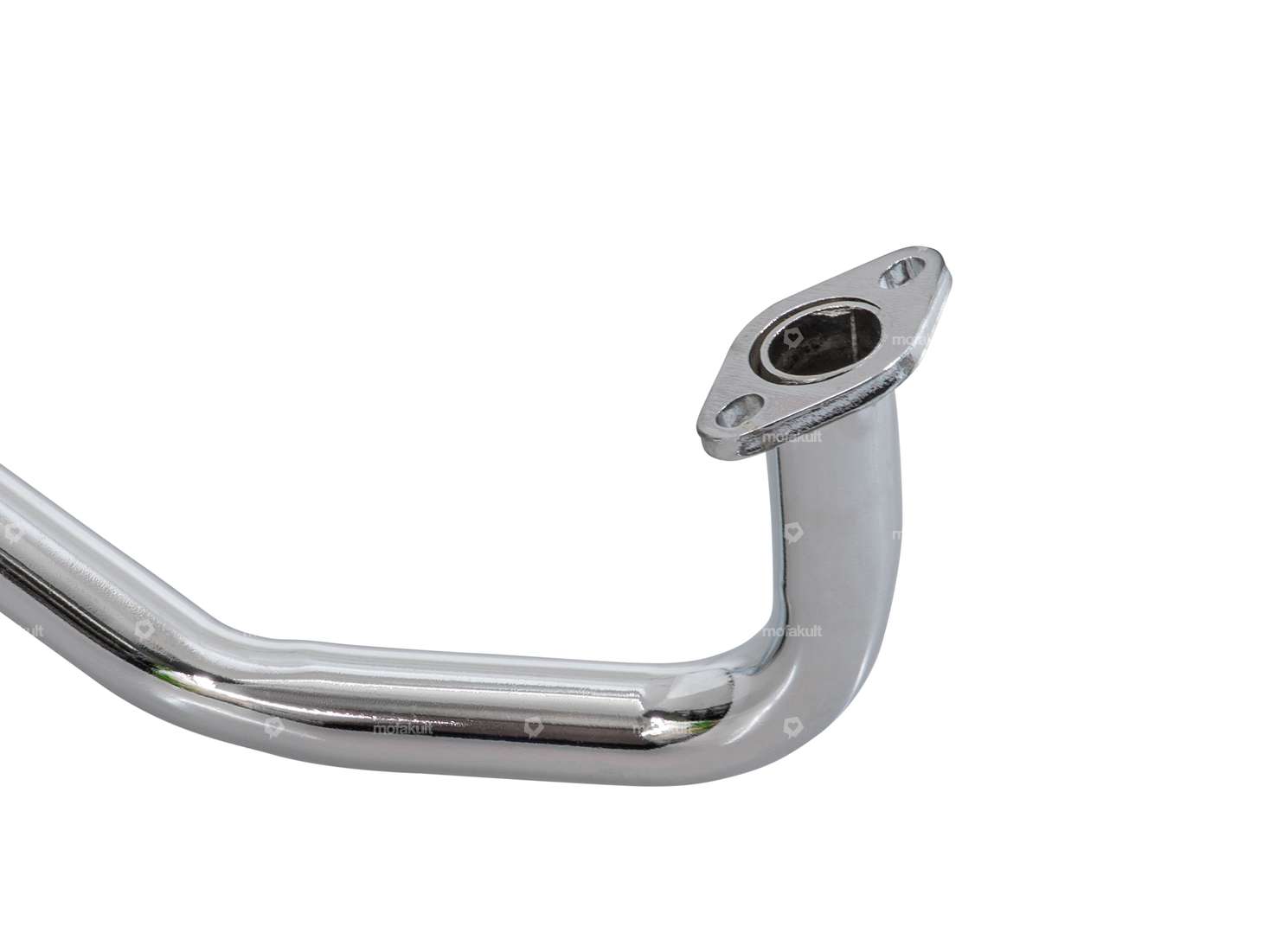 Exhaust 25 mm angled outlet chrome | Tomos Carousel Image 3