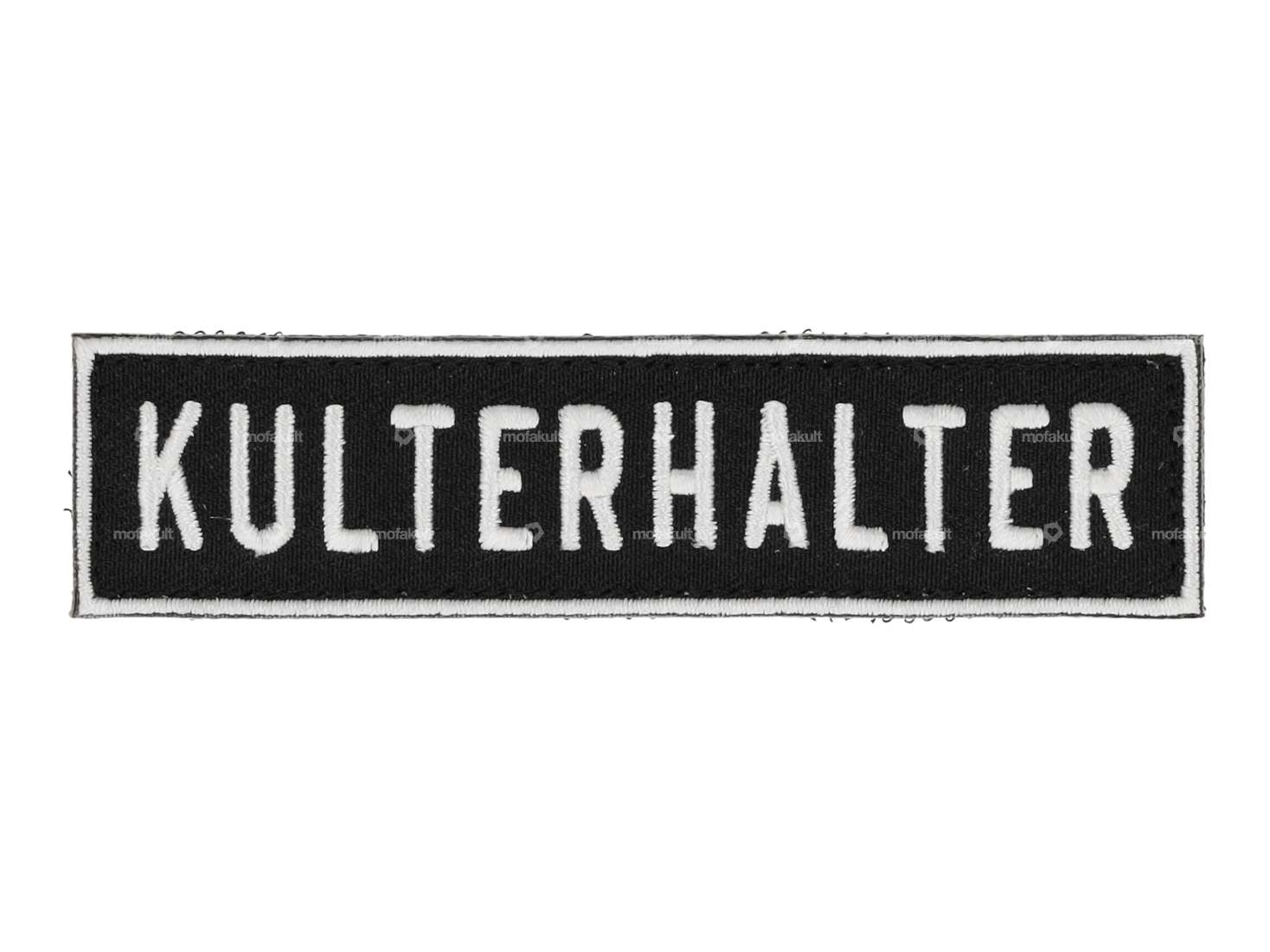 mk-Merch patch "KULTERHALTER" black Carousel Image 1