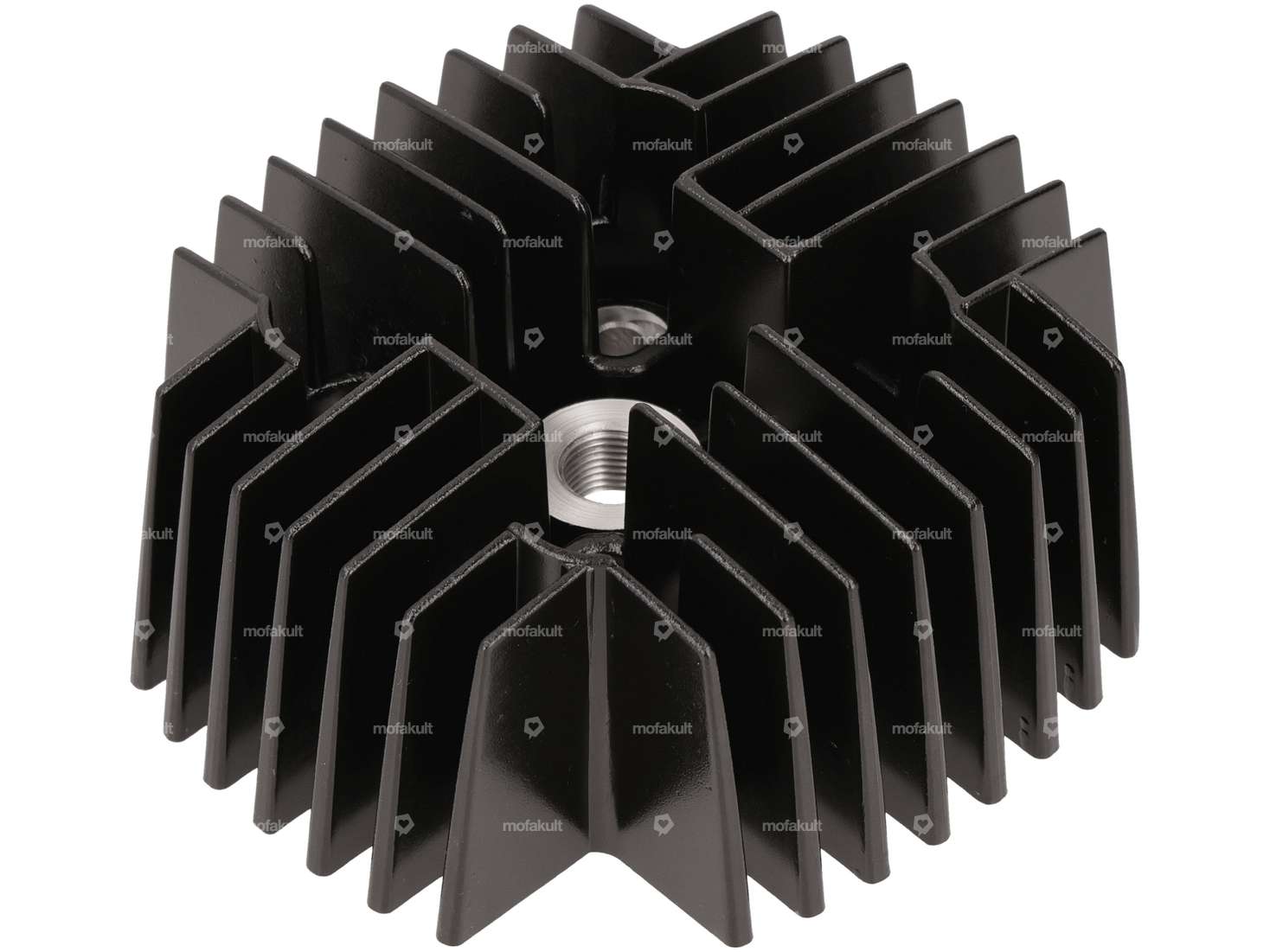 AKOA 44 mm Zylinderkopf schwarz | Puch E50 / ZA50 (Fahrtwindgekühlt) / ZA50 (Kat.) / Z50 Carousel Image 1