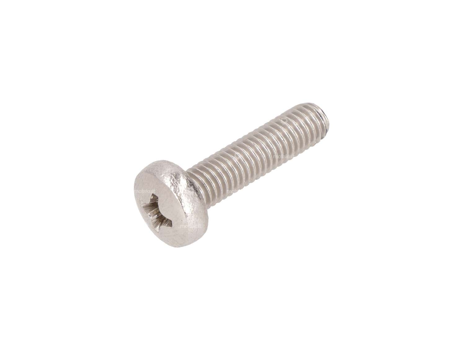 Vis M5x20 tête bombée croix inox Carousel Image 1