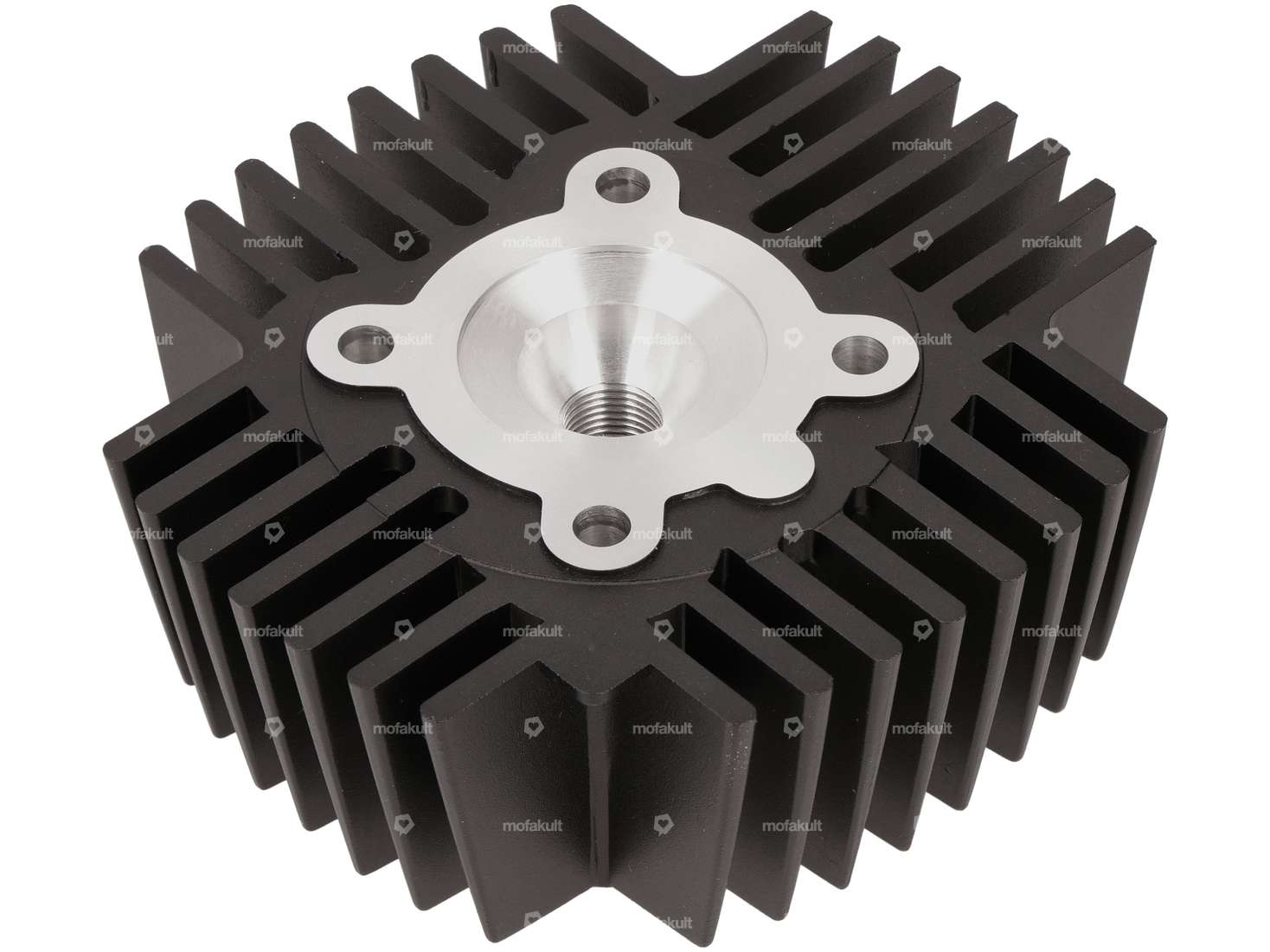 AKOA 38 mm cylinder head black | Puch E50 / ZA50 (wind cooled) / ZA50 (cat.) / Z50 Carousel Image 2