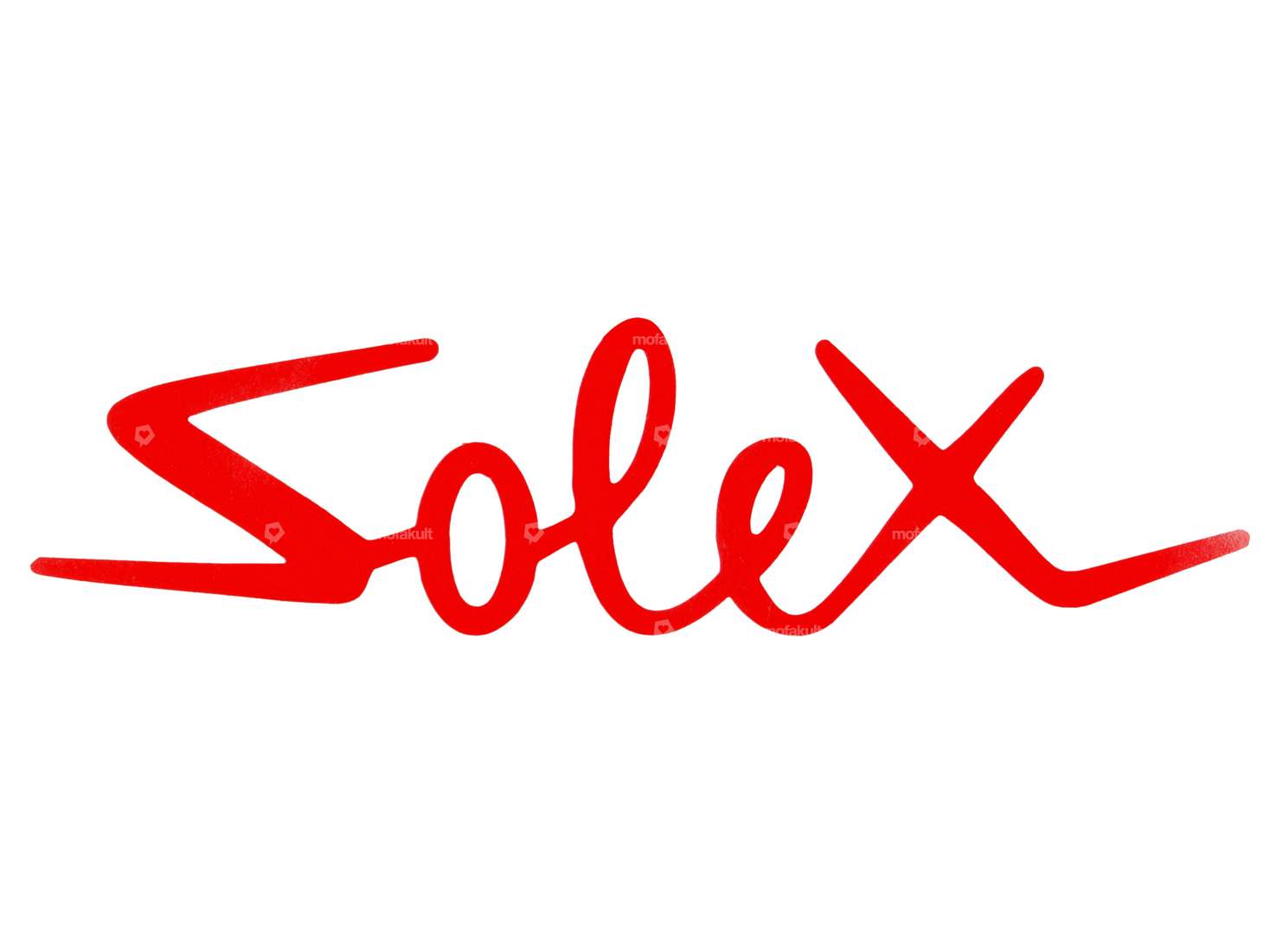 swiing® revival sticker "Solex" 102 x 27 mm foil plot red Carousel Image 1
