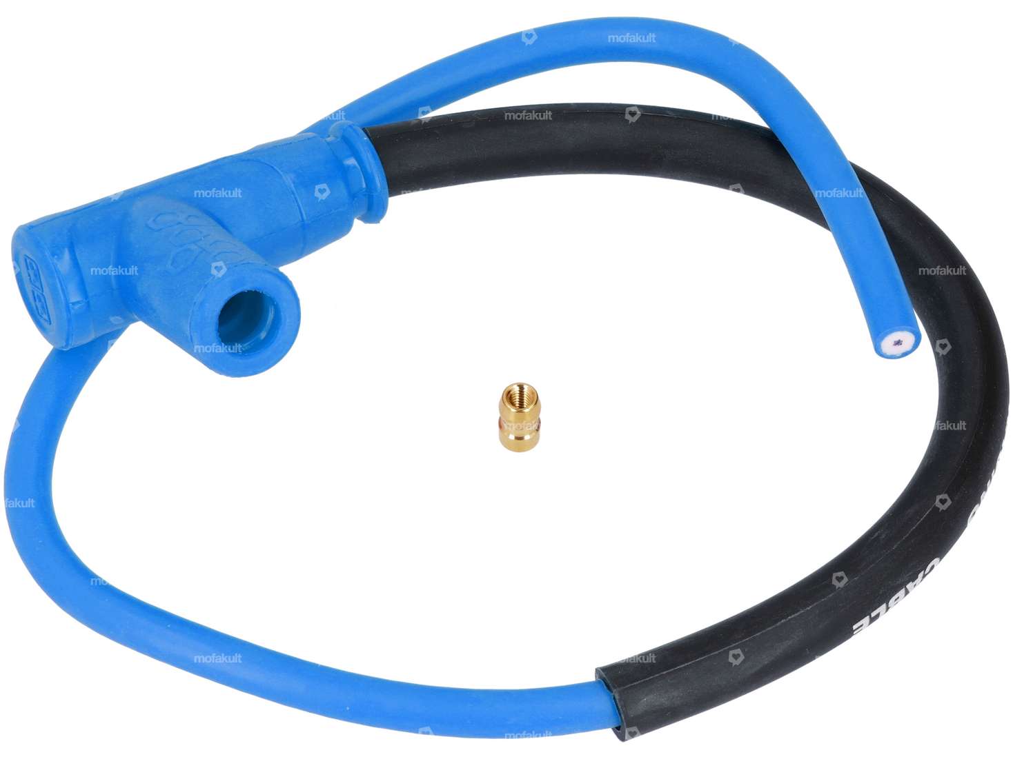 Stage6 Zündkabel inkl. Zündkerzenstecker blau Carousel Image 1