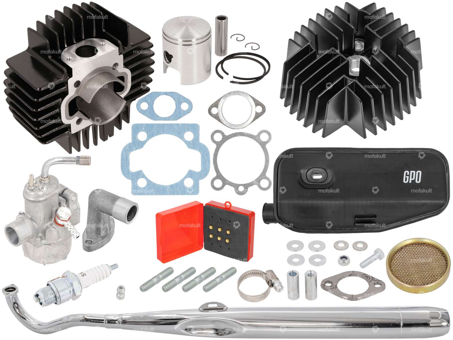 GPO Tuning-Set 43.5 mm (Metrakit-Nachbau) | Puch E50 / ZA50 Carousel Image 1