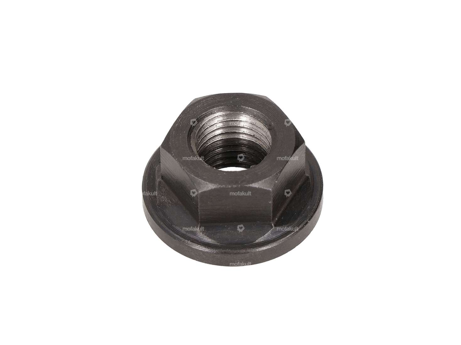 Mutter M9x1 Linksgewinde SW14 Bund Schwungrad Carousel Image 1