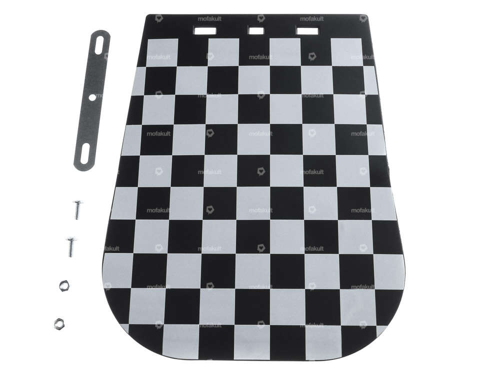 Protection anti-éclaboussures chiffon "Checker-Flag" grand Carousel Image 1