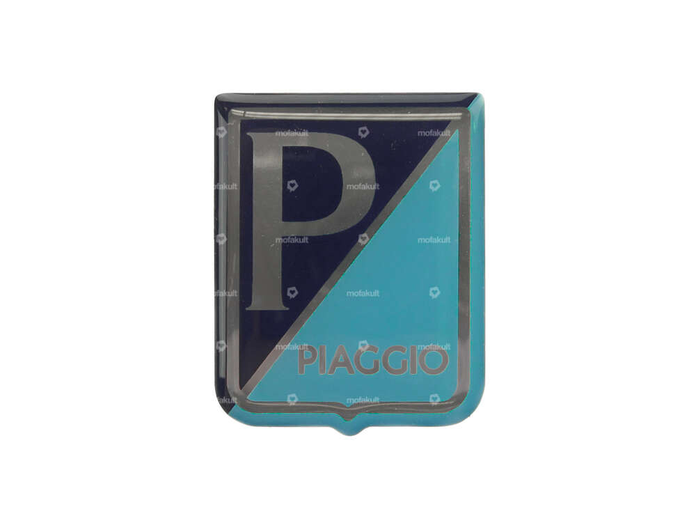 Aufkleber «Piaggio» 3D Silikon 49 x 39 mm Carousel Image 1