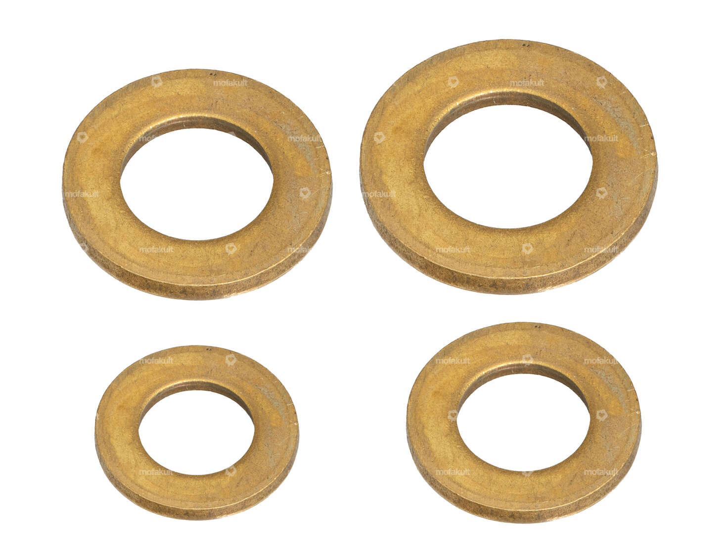 U-Scheibe M4 - M12 Messing Carousel Image 1