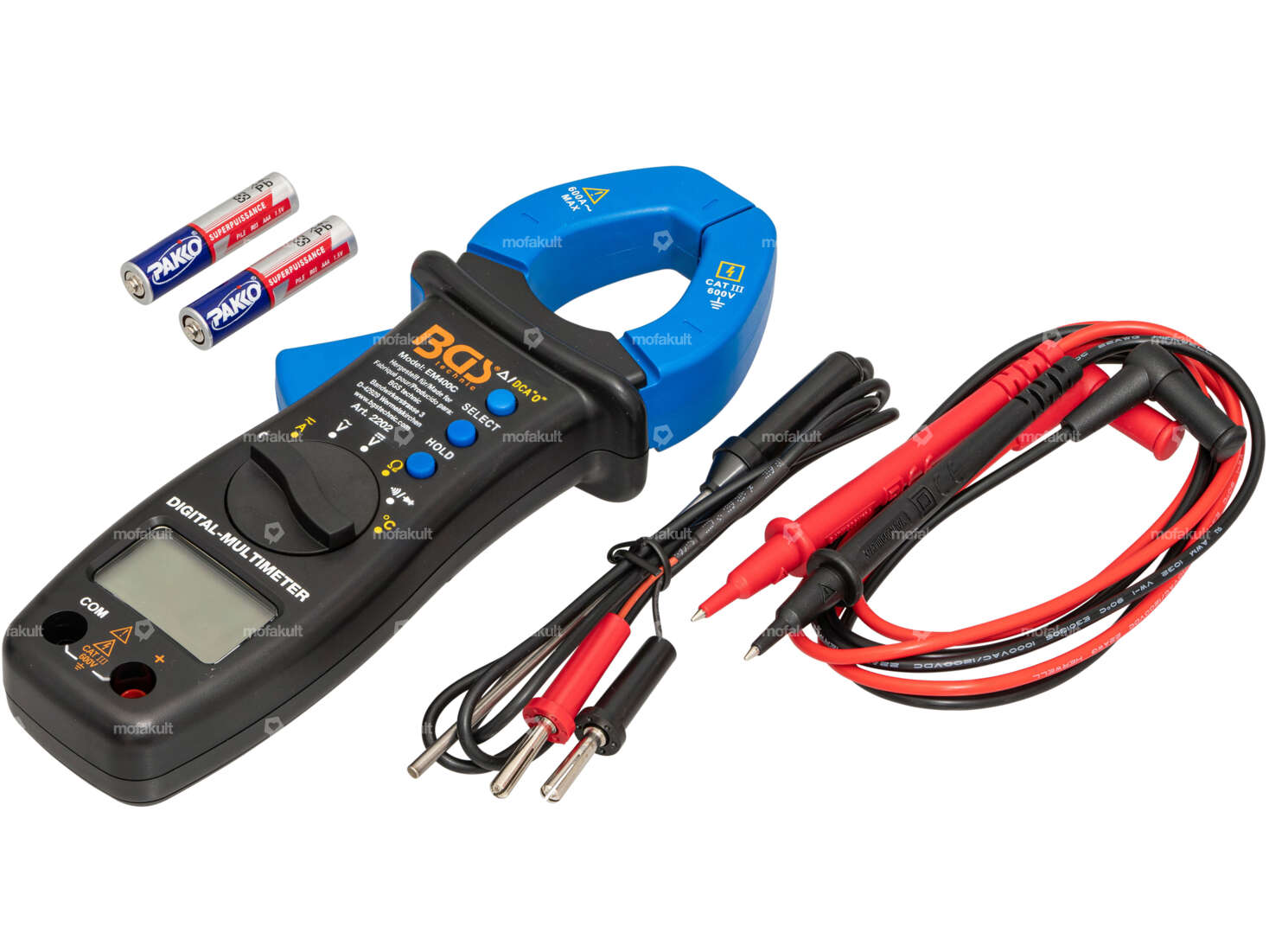 BGS digital multimeter with pliers Carousel Image 1