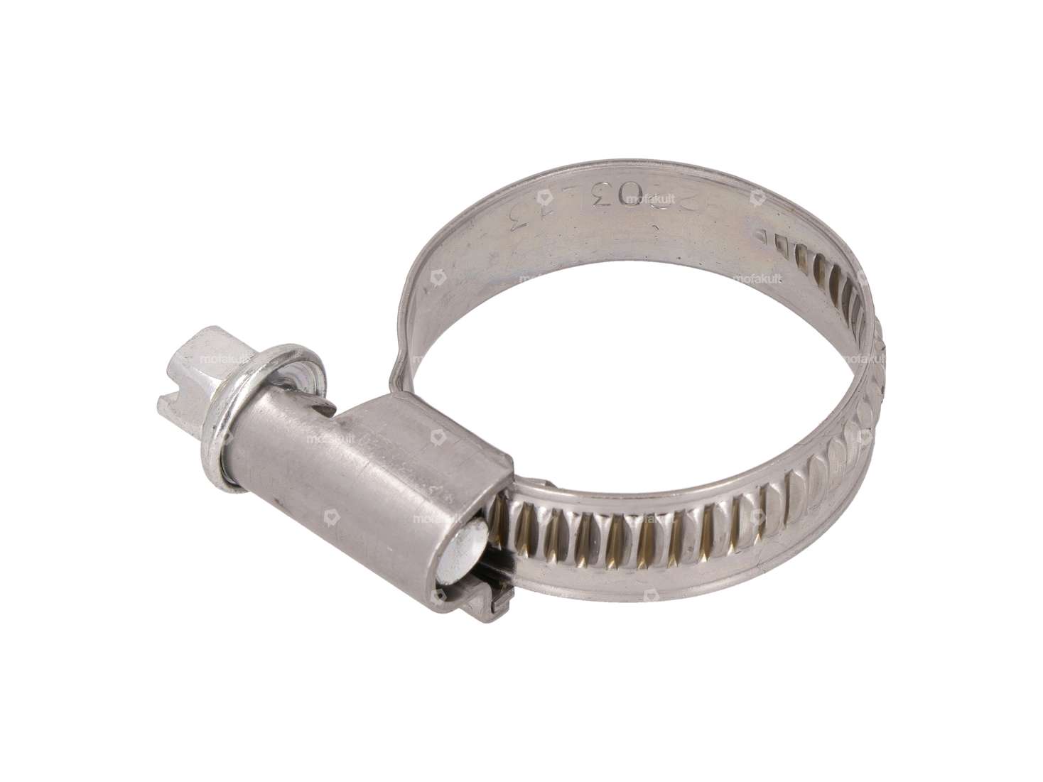 GEMI Collier de serrage à visser 16 - 27 mm W2 Inox / galvanisé Carousel Image 2