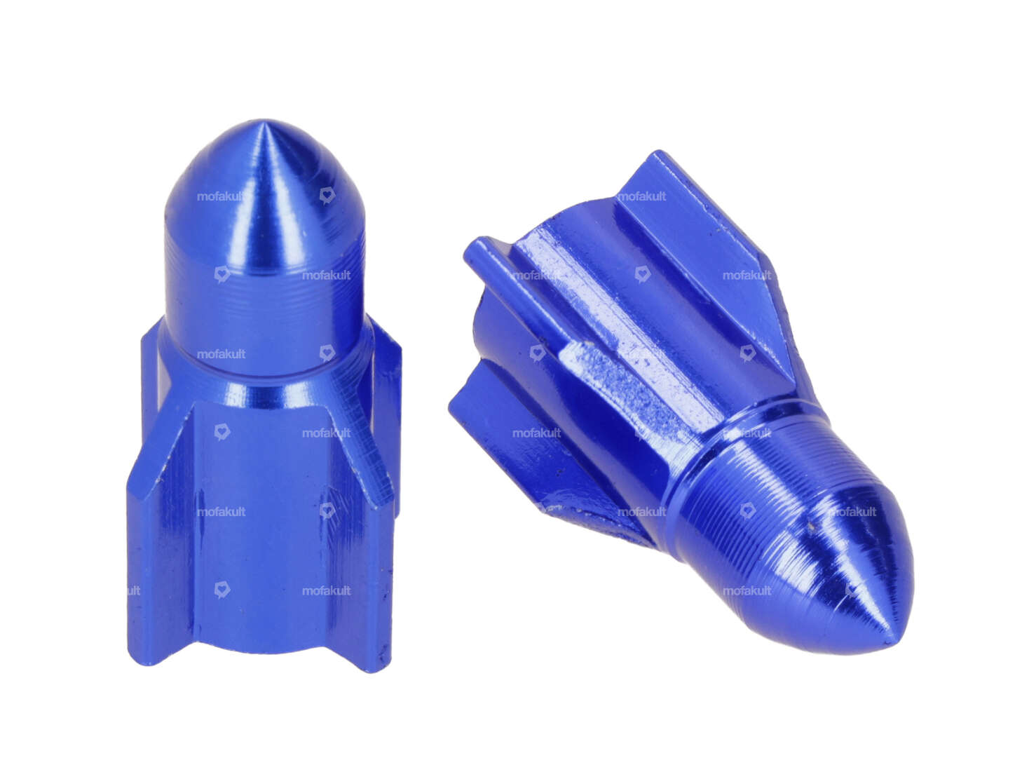 Ventilkappen Torpedo blau Carousel Image 1