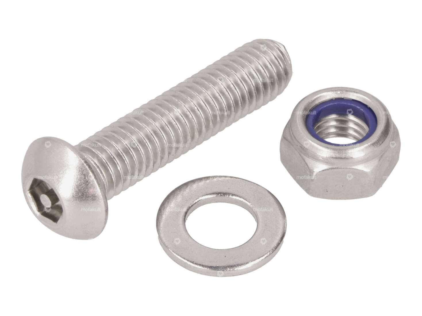 swiing® revival Schrauben-Set Sattelrohrklemme Inox | Pony GTX, Cross 521 Carousel Image 1